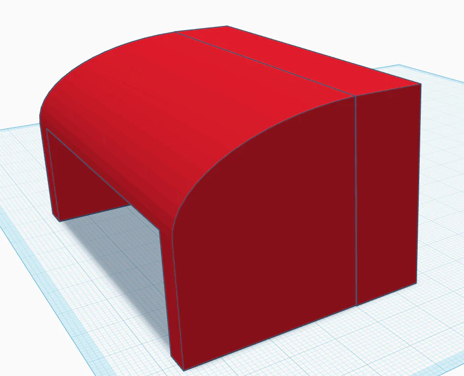 Abbildung 3: Erster Kühlversuch mit Luftkanal